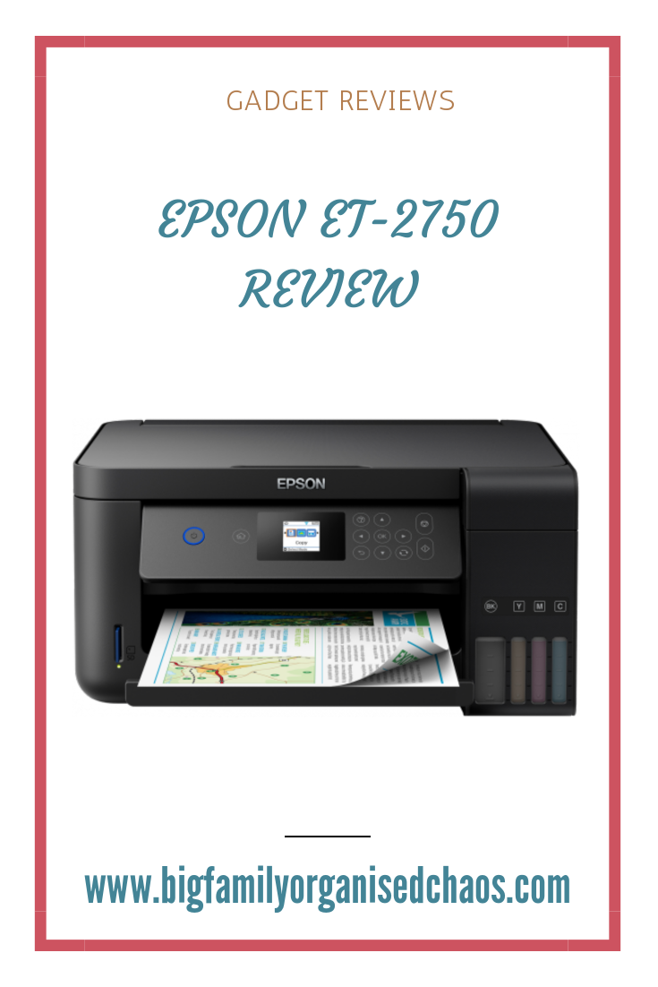 Epson ET-2750 Review - The Perfect Uni printer - Big Family Organised Chaos