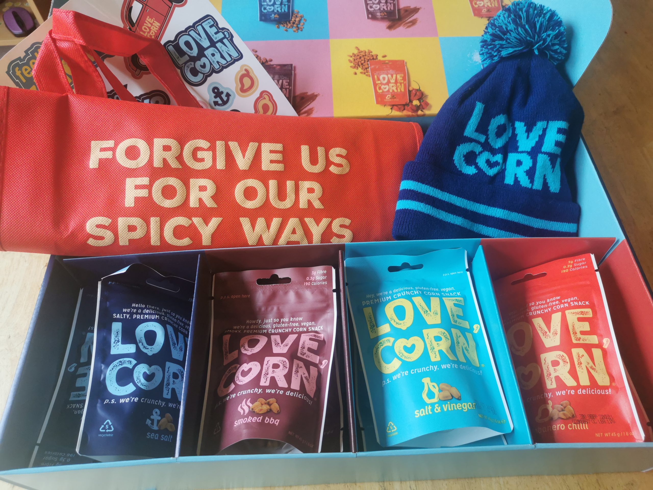 Box of Love Corn Goodies